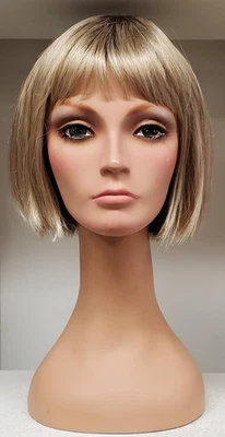 Peluca sintética Nico 2392 René de París color oro rosa-R nueva con etiquetas exhibición Foto 1 de 4