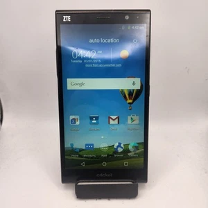 ZTE Grand X Max+ Z987 Smartphone (Cricket) - 16GB Black - READ DESC #1756 - Picture 1 of 8