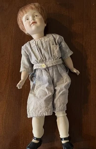 Composition 17” Fully Jointed Boy Doll Real Seeley Body USA - Picture 1 of 9
