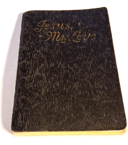 Vintage kleines Buch Jesus Meine Liebe, von Vater J. M. Lelen, Ein ideales Gebet, 1948 - Bild 1 von 13