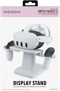 Insignia- Display and Storage Stand - Works with Meta Quest 2/3/3S - White - VG - Picture 1 of 3