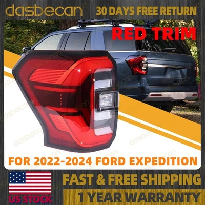 Left Driver Side LED Tail Light For Ford Expedition 2022-2024 NL1Z-13405-F - Image 1 of 4