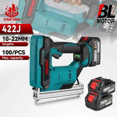 Für Makita 18V Akku Tacker Elektro-Tacker 422J U-Nägel Heftklammern mit 0、2 Akku - Bild 1 von 4