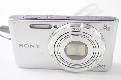 Sony Cybershot DSC-W830 Digital Compact Camera Working w/ Zeiss 8x Zoom Lens - Image 1 of 4