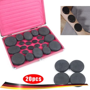 Hot Stone Massage Set Groß Erwärmer Heater Box & 20 Wärmesteine Wärmegerät Neu - Bild 1 von 9