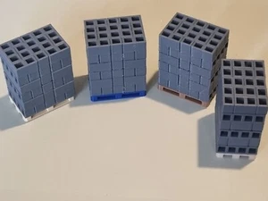 Blocchi da costruzione in scala 1/32 su pallet - Foto 1 di 10