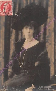 CPA RPPC Sa Majestät Elisabeth Königin von Belgier ca1910 - Bild 1 von 2