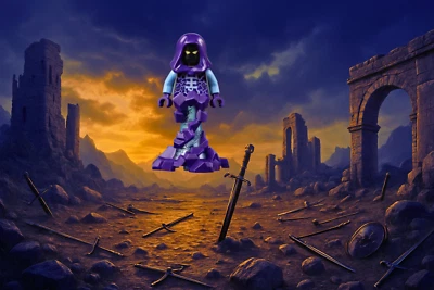 LEGO Nexo Knights Axl's Rumble Maker 70354 Rogul Minifigura Nuevo Sin Montar Foto 1 de 4