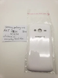 New White Samsung Galaxy Ace NXT G313H) Battery Cover (Samsung Trend Neo) 3POST - Picture 1 of 5