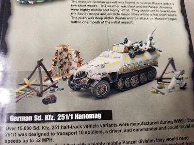 2004 Forces of Valor 81010 German Sd. Kfz. 251/1 Hanomag (Kursk 1943) 1:32 - Image 1 of 4