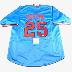 Byron Buxton signiertes Trikot PSA/DNA Beckett Minnesota Zwillinge handsigniert - Bild 1 von 3