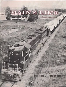 Revista Bangor & Aroostook Railroad Maine Line 1970 septiembre-octubre - Imagen 1 de 1