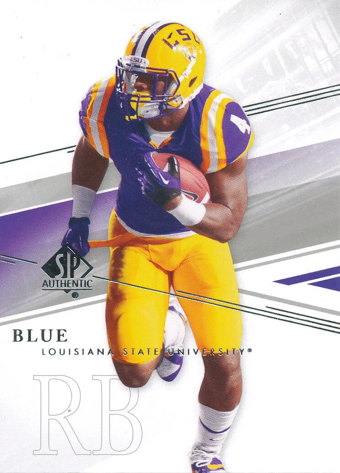 SP-AUTHENTIC Alfred Blue RC LSU-Tigers - Image 1 of 1