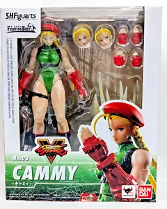 Bandai Tamashii Nations S.H.Figuarts Cammy Figura Street Fighter V NUEVO - Imagen 1 de 2