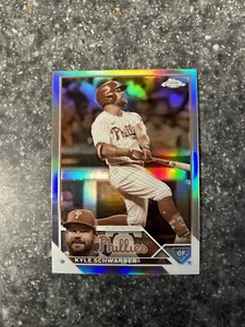 2023 Sepia Refractor Kyle Schwarber Philadelphia Phillies #88 Refractor - Picture 1 of 2