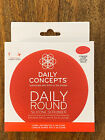Daily Concepts Daily Round Silicone Scrubber Exfoliator in Red - Brand New Boxed