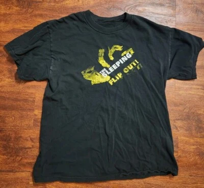 The Sleeping Band shirt flip out! post-hardcore victory records long Island ny Foto 1 de 4
