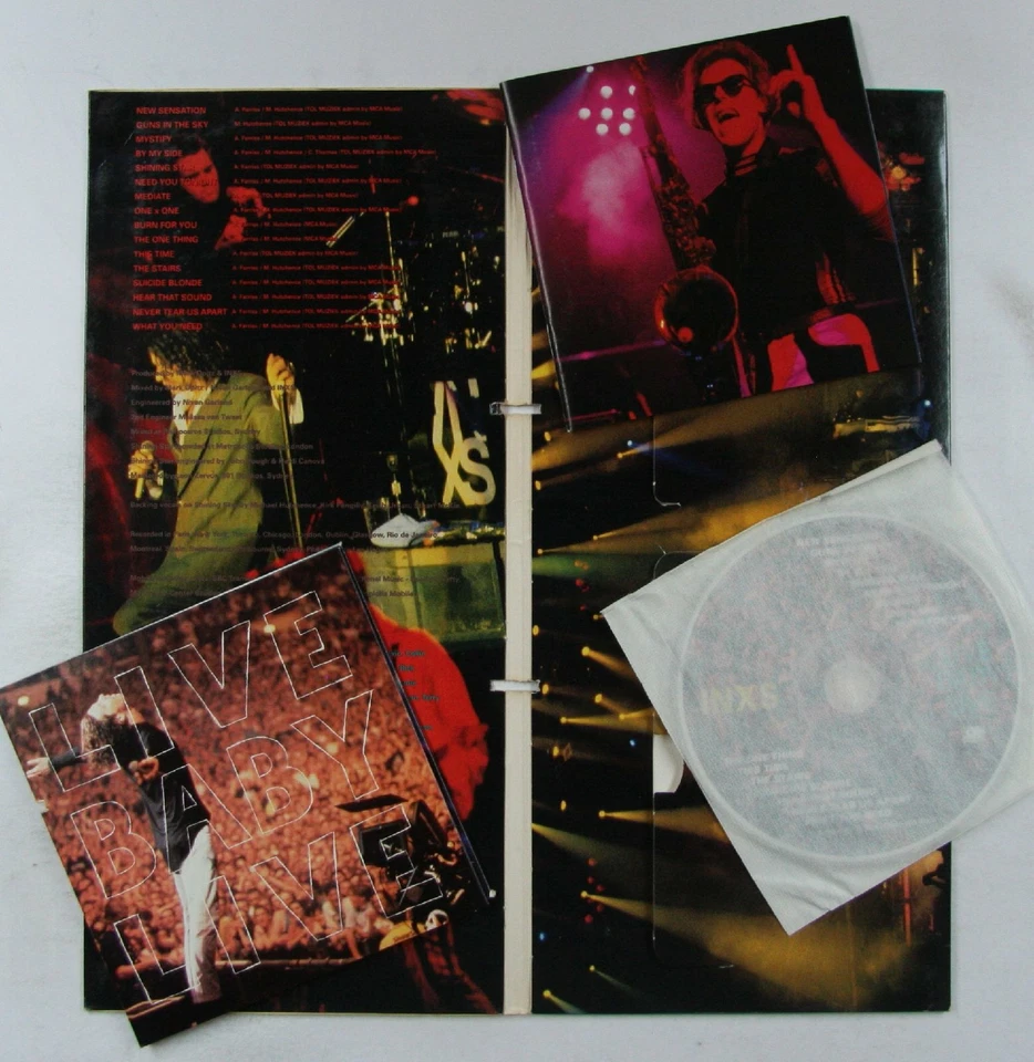 Inxs Live Baby Live US CD 1991 Ltd Longbox Edition + Booklet - Bild 1 von 1