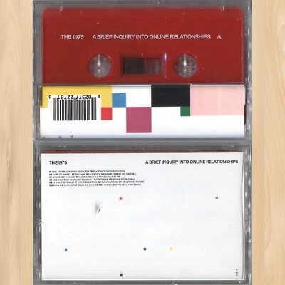 RED CASSETTE---- THE 1975 A Brief Inquiry Into Online Relationships TAPE 0124 - Image 1 of 3