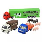 Takara Tomy Tomica Farm Car Collection 4pcs Set Diecast New in Box 