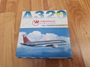 DRAGON WINGS 1:400 AIRBUS A320 NORTHWEST AIRLINES DIECAST PLANE 55043 - Picture 1 of 6