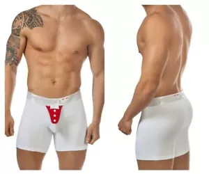 PPU 1325 Tuxedo Boxer Briefs Color White - Picture 1 of 8