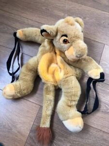 Disney Simba Lion King Plush Bag Requires Some Love To Use As A Bag Again