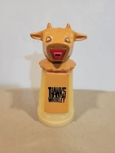 WHIRLEY Industries Moo Kuh Milchkännchen Vintage Milchspender "Thanks Whirley". - Bild 1 von 7