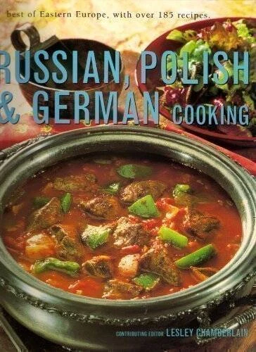 Russian, Polish  German Cooking - Paperback By Chamberlain, Lesley - VERY GOOD - Image 1 of 1