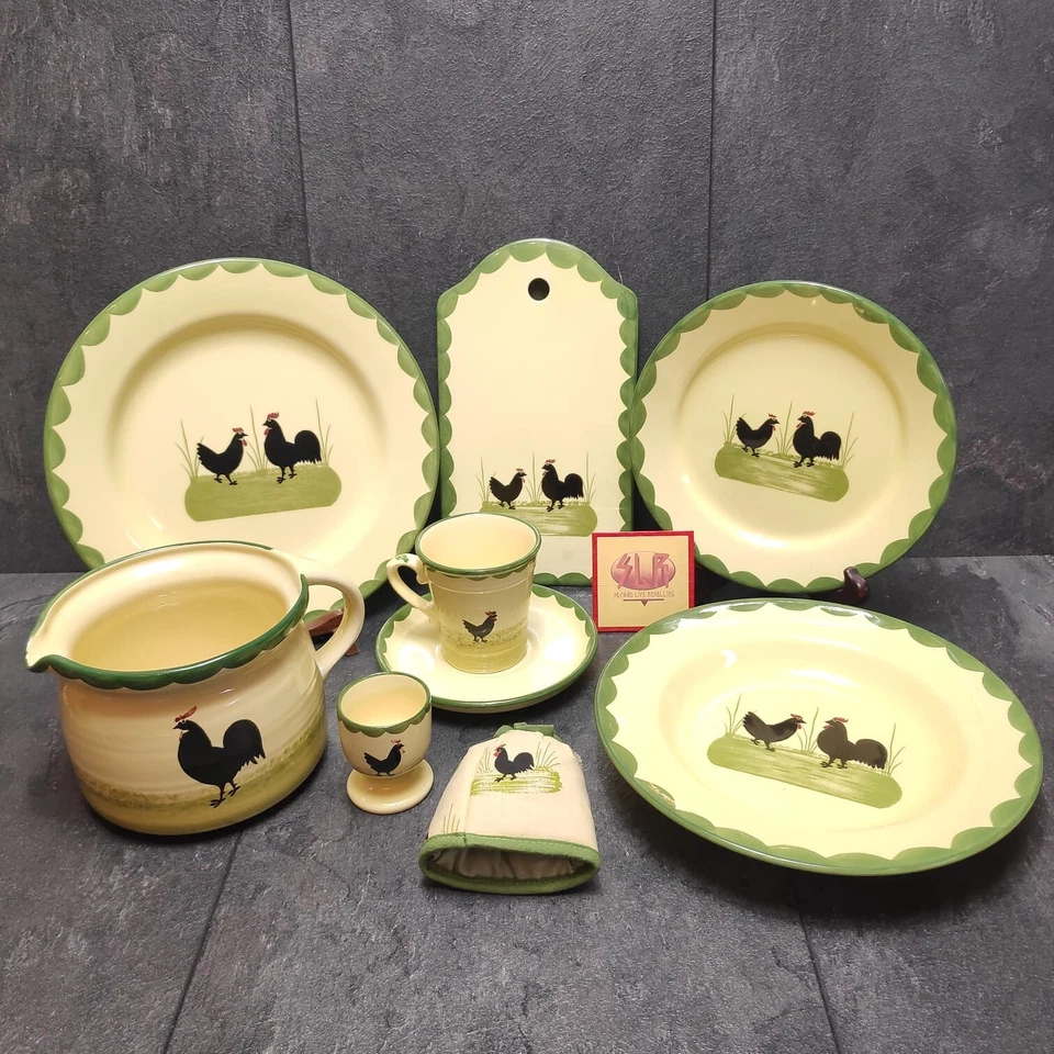 Auswahl - Zeller Keramik Hahn & Henne Geschirr Teller Tasse Kanne Becher Sonstig - Bild 1 von 1