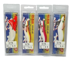 Lotto 4 Totanare YO-ZURI - Oita - Mis. 2.5/3.0 - 4 colori! - EF501 - Foto 1 di 13