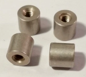 (40 piezas) 4-40 x 1/4" Diámetro x 1/4" Redondo Aluminio Hembra Separador Oro Alodino - Imagen 1 de 1