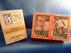 SOCCER - 1991 PACIFIC MSL FACTORY (220) CARDS + 1990 PRO SET GOLF (100) CARDS - Picture 1 of 3