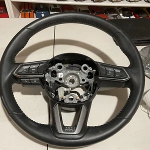 2017 2018 Mazda 3 Touring Hatchback 4-Door Steering Wheel Black B62s-32-982-02 - Foto 1 di 12