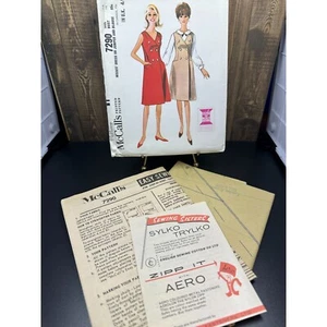 1964 McCall's Misses' Dress or Jumper Pattern 7290 Size 16 Bust 36 - Picture 1 of 3