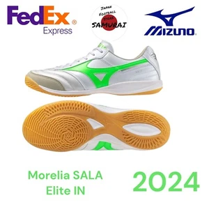 MIZUNO MORELIA SALA IN Futsal Indoor Football Soccer Shoes Q1GA2512 NEW - Picture 1 of 9