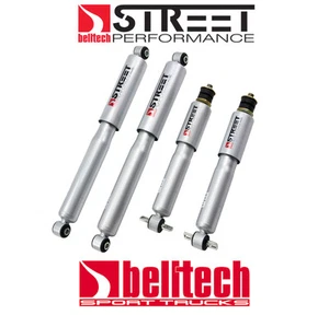 85-02 Astro & Safari Street Performance Front/Rear Shocks for 2/3 Drop - Picture 1 of 1
