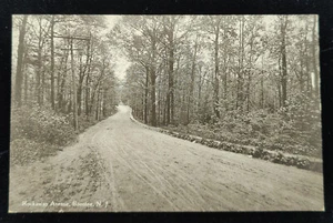 Postal BW Rockaway Avenue ~ Boonton NJ ~ sin publicar - Imagen 1 de 3