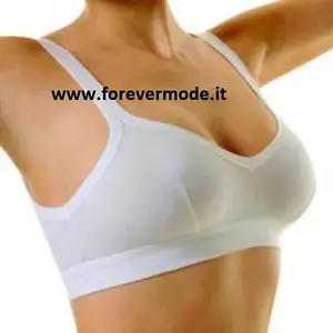 Brassiere donna Cotonella sportiva in cotone comfort senza ganci art GD065 - Foto 1 di 1