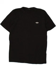 UMBRO Womens T-Shirt Top UK 18 XL Black Cotton CN53 - Picture 1 of 4