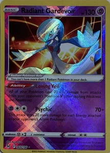Pokemon TCG Radiant Gardevoir 069/196 Holofoil SWSH11: Lost Origin Radiant Rare - Picture 1 of 2
