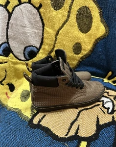 Botas Dr Martens Maelly para mujer talla 6 ligeras de lona verde oliva Air Wair - Imagen 1 de 8