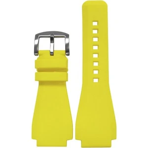Cinturino per orologio in gomma impermeabile | Giallo | per Bell & Ross - Foto 1 di 2