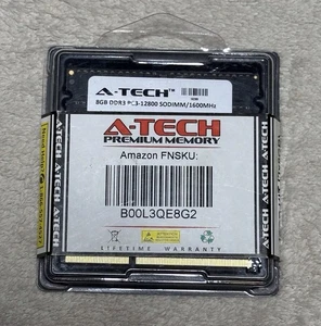A-Tech 16GB Kit 2x8GB DDR3 PC3-12800 SODIMM/1600 MHz Designed For Apple - Picture 1 of 3