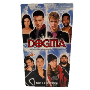 Dogma VHS 2000 Ben Affleck Matt Damon George Carlin Rare Hollywood Video  - Imagen 1 de 7