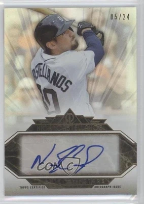 2014 Topps Tribute to the Stars /24 Nick Castellanos #TSA-NC2 Rookie Auto RC - Image 1 of 2