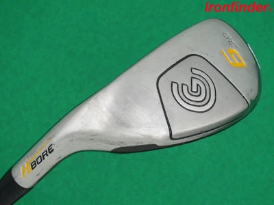 Cleveland HiBore Single 6 Iron Steel Regular Shaft Mens LEFT HANDED Good Cond - Image 1 of 4
