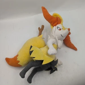 Braixen 2014 US Pokemon Center Plush 11" (28cm) (Delphox Fennekin Evolution) - Picture 1 of 11