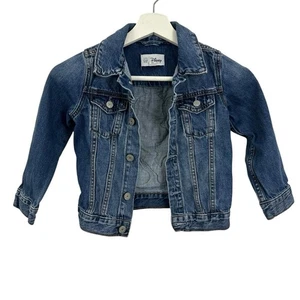 Gap × Disney Kleinkind Mickey Mouse Icon Jeansjacke Größe 4 - Bild 1 von 4