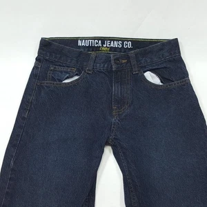 Boy's NAUTICA Blue Jeans - Size Youth 12 - Straight Leg - Picture 1 of 4